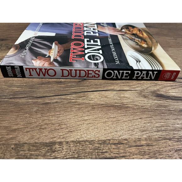 Two Dudes, One Pan: Maximum Flavor from a Minimalist Kitchen: A Cookbook - Picture 3 of 3